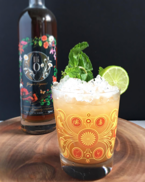 Rum Craft Cocktail with Big O Liqueur by Mike Yoshioka (@mmydrinks)