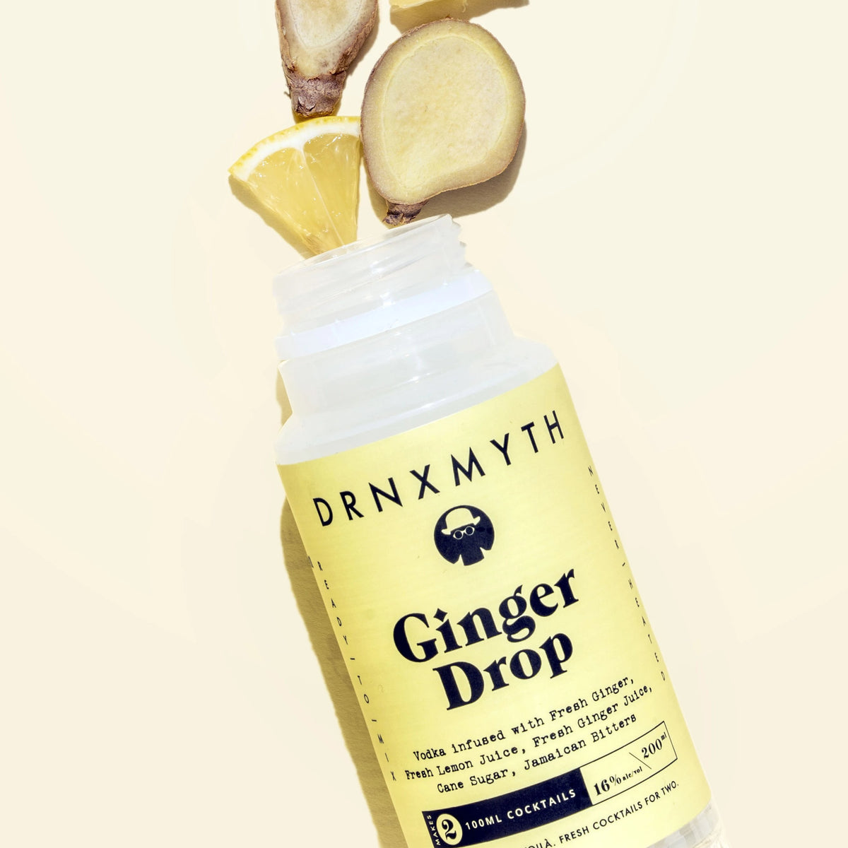 Ginger Drop by Root Bitters - DRNXMYTH - Fresh Craft Cocktails 